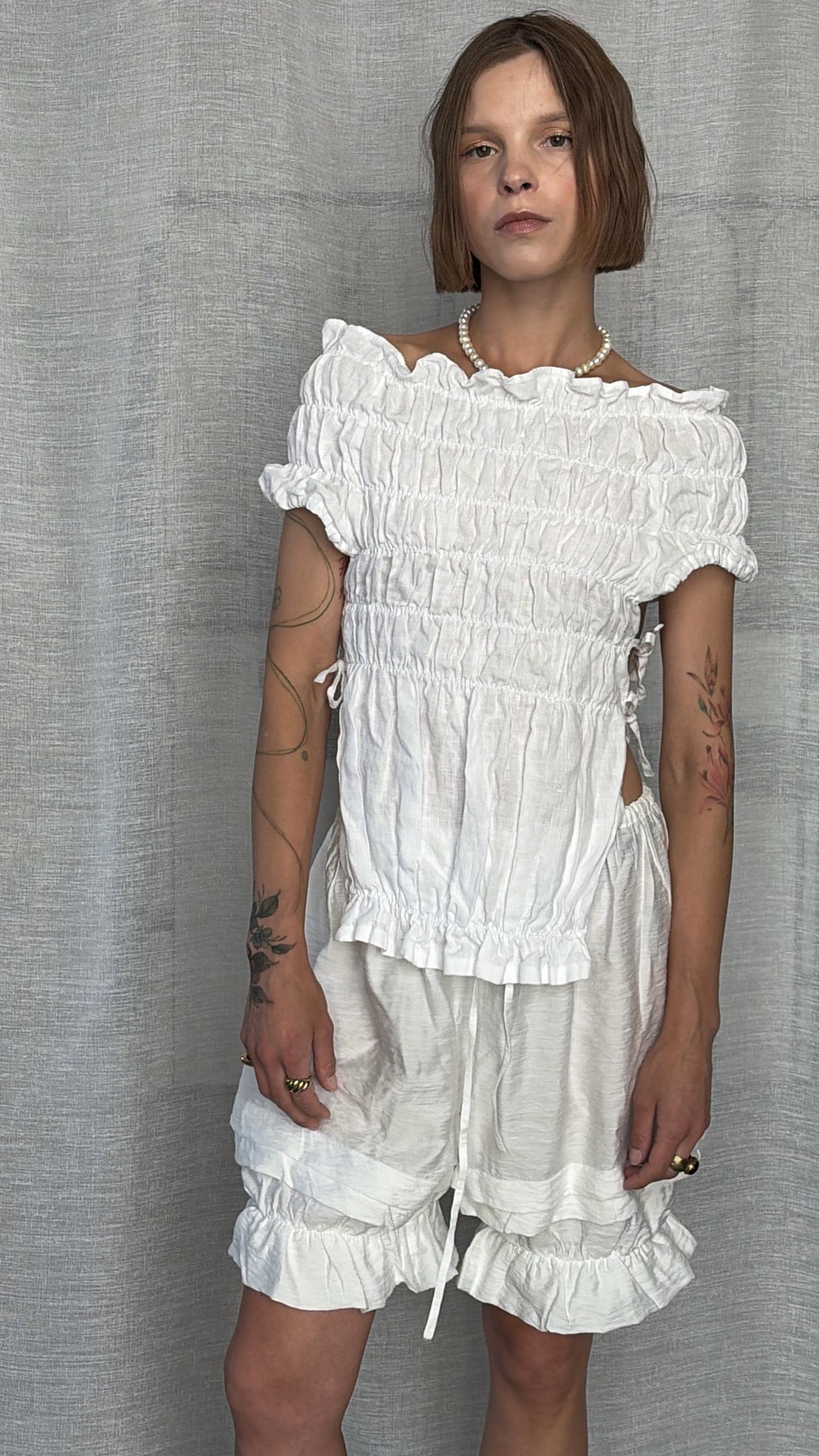 Linen top long