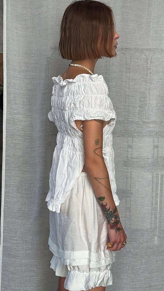 Linen top long 
