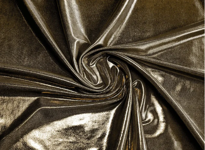 Довга срібна сукня з рукавами